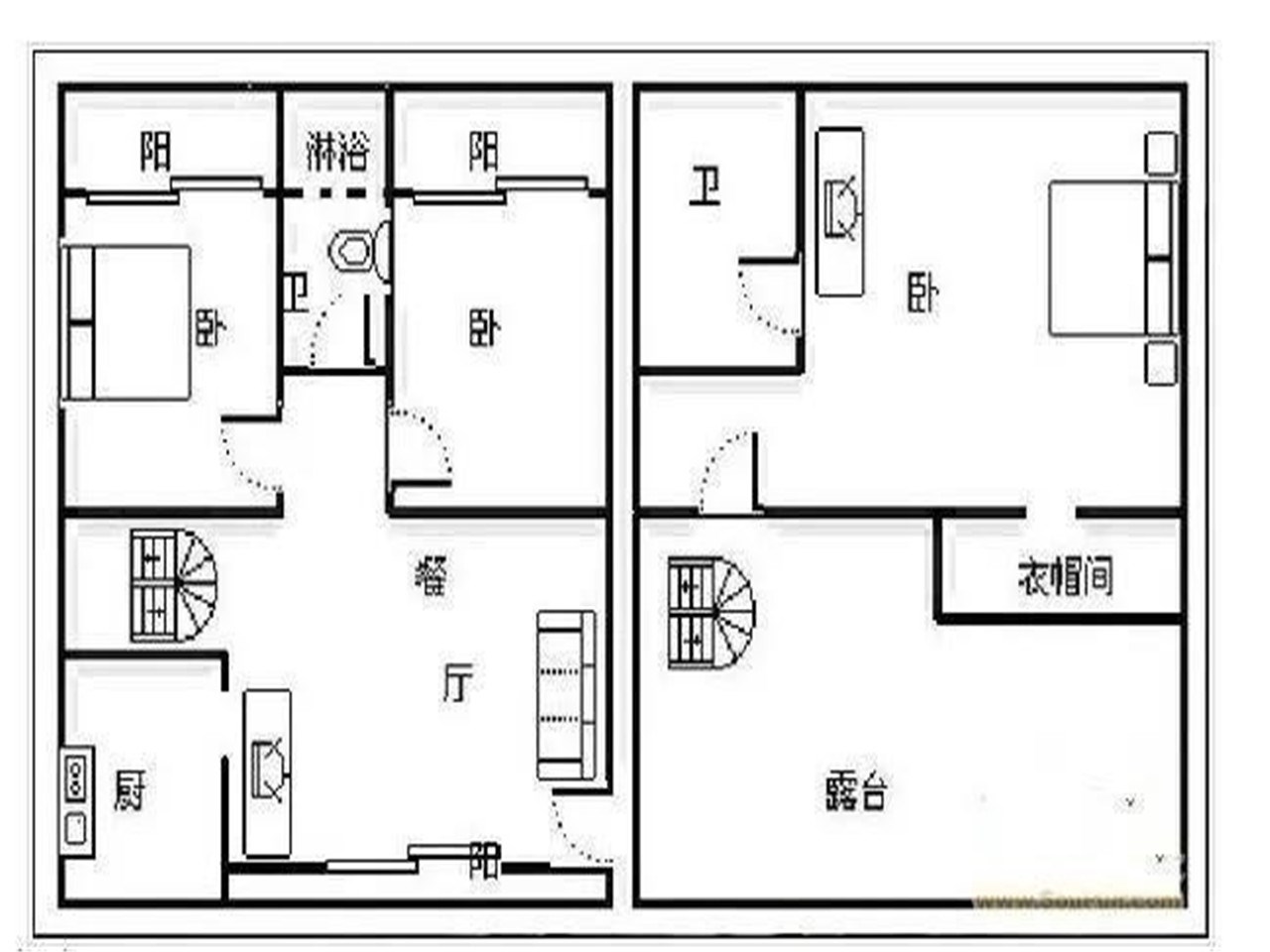 凤凰水城南岸  4室2厅2卫   450.00万客厅