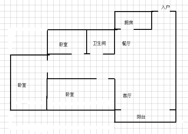 沁园春城  3室2厅2卫   275.00万客厅