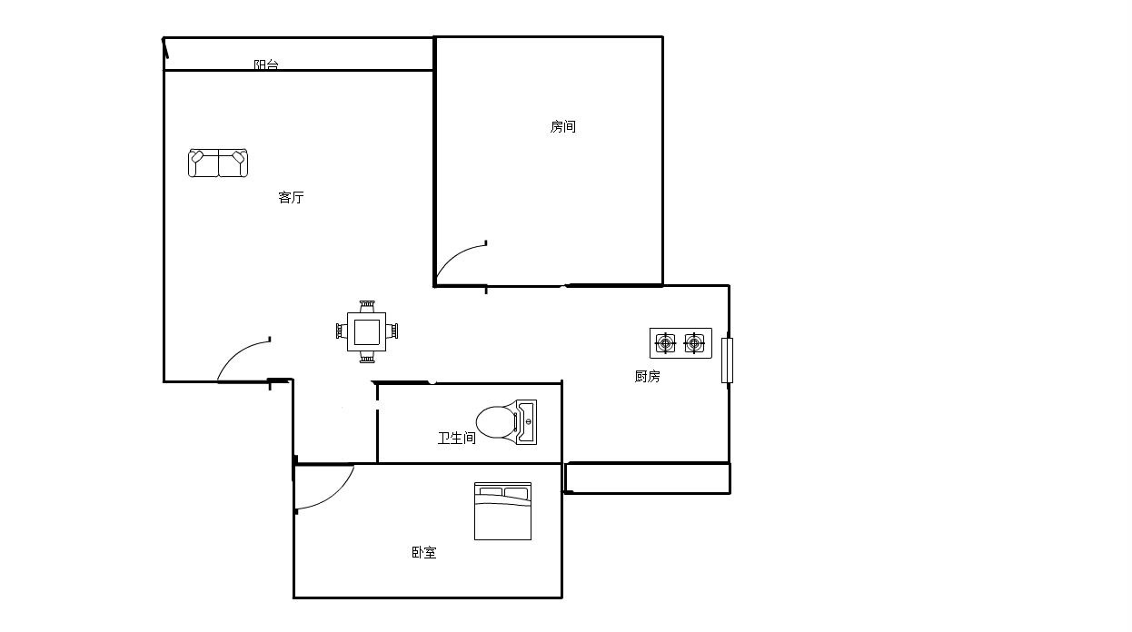 金凤凰山庄  2室2厅2卫   200.00万客厅