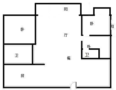 天泽湖畔  3室2厅2卫   390.00万客厅