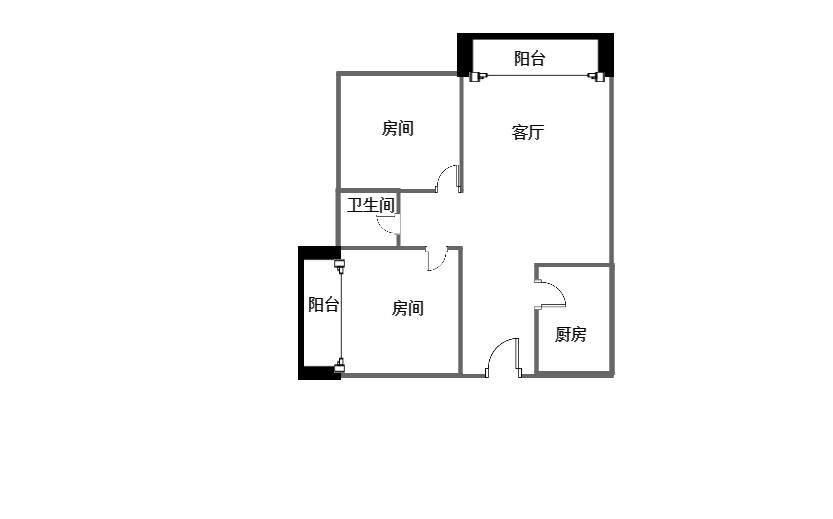 凤凰水城左岸  2室1厅1卫   235.00万