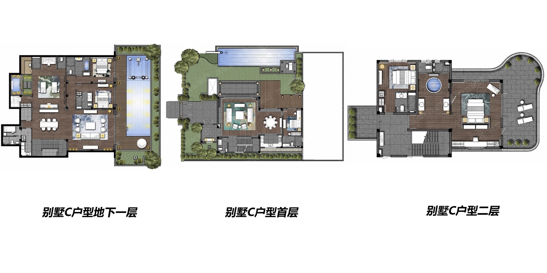 仁恒海棠湾  6室3厅6卫   5600.00万客厅