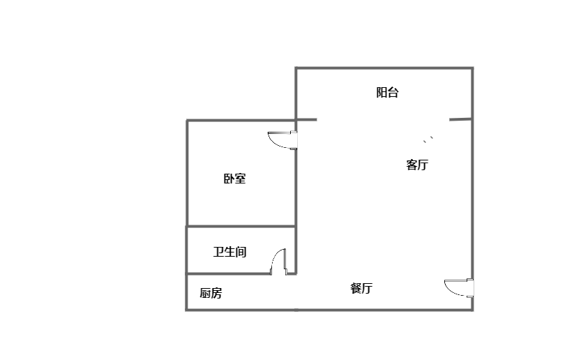 凤凰山居  1室1厅1卫   110.00万客厅