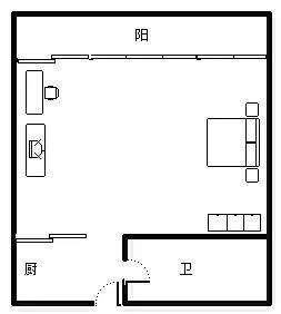 三永凤凰城  1室1厅1卫   130.00万客厅