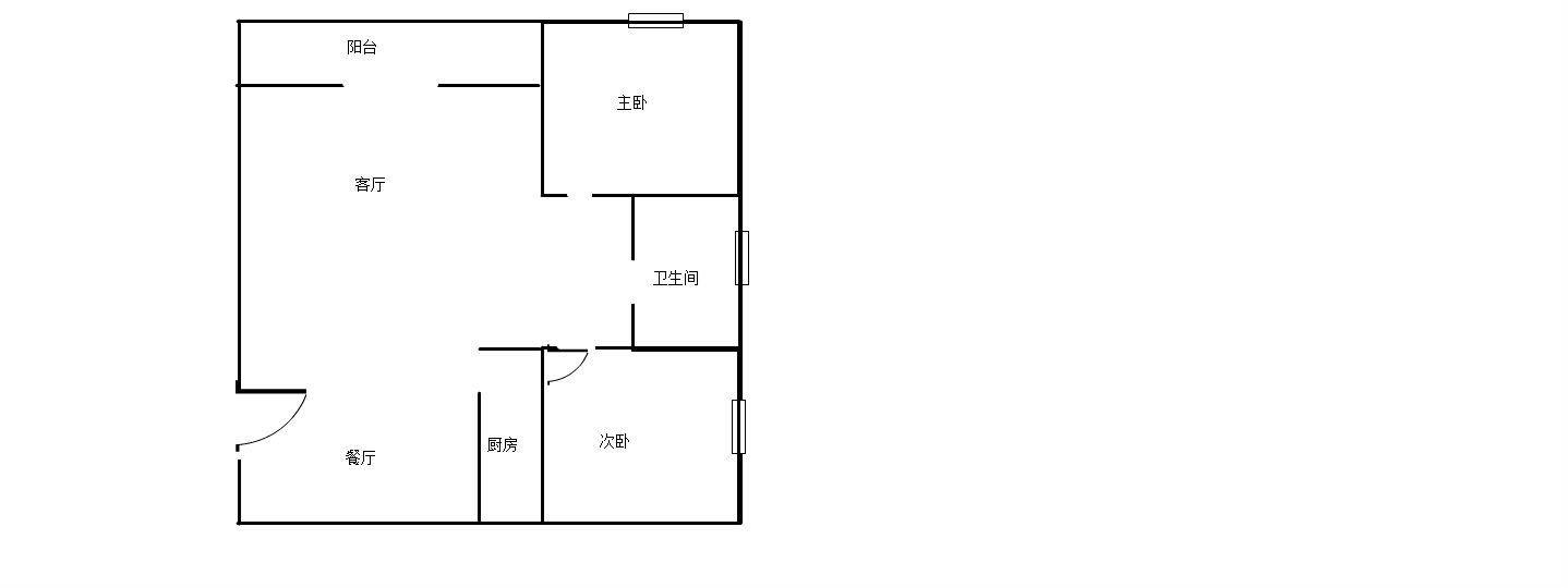 红沙丽景嘉园  2室2厅1卫   180.00万客厅