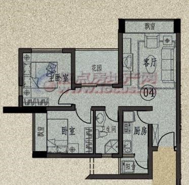 鲁能三亚湾美丽一区  2室2厅1卫   250.00万客厅