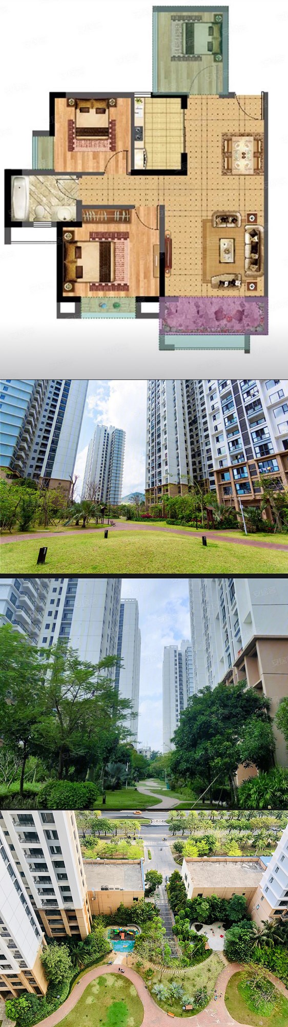 清平乐西郡 3室2厅1卫 220.0万 清平乐西郡 3室2厅1卫 220.0万客厅