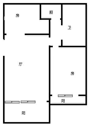 半岛龙湾  2室1厅2卫   300.00万客厅