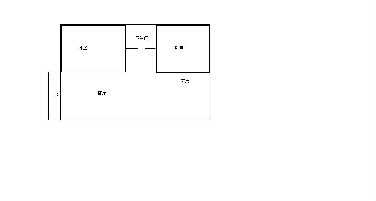 华庭时光里  2室1厅1卫   168.00万