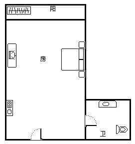 三永凤凰城  1室1厅1卫   130.00万客厅