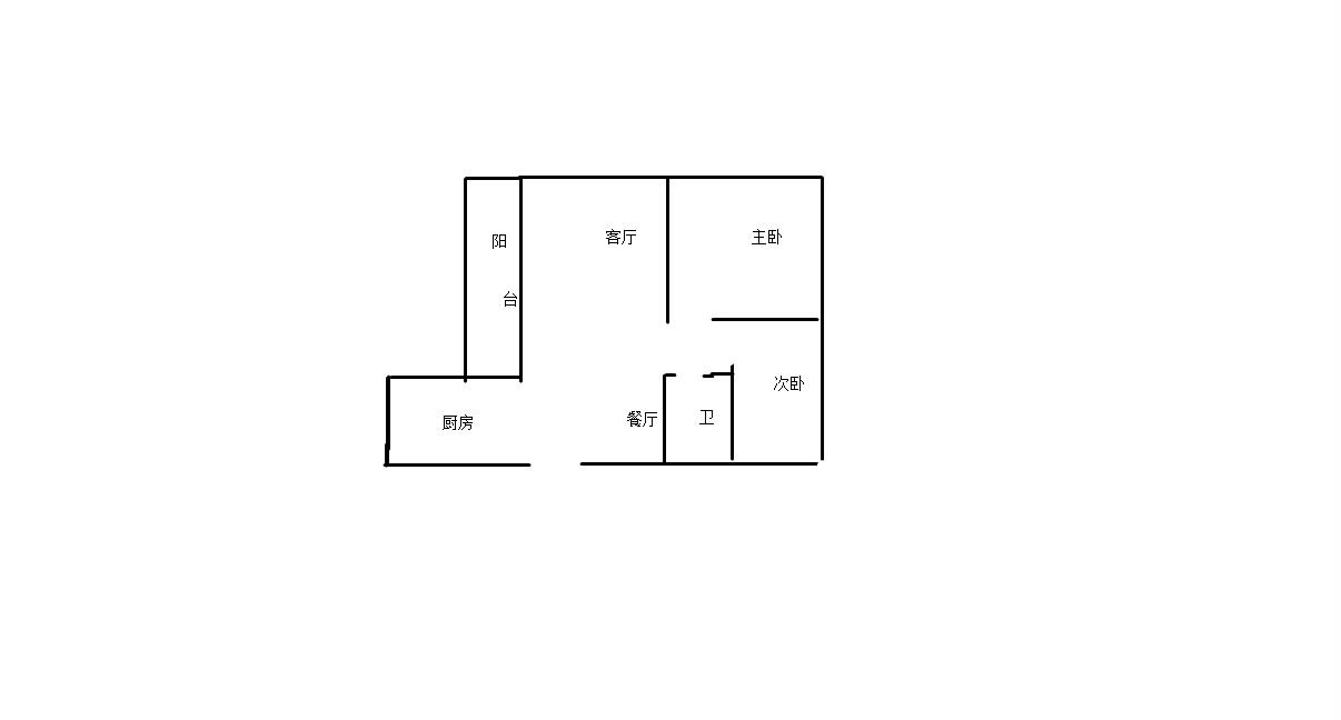 兰海花园三期  2室2厅1卫   5000.00元/月室内图