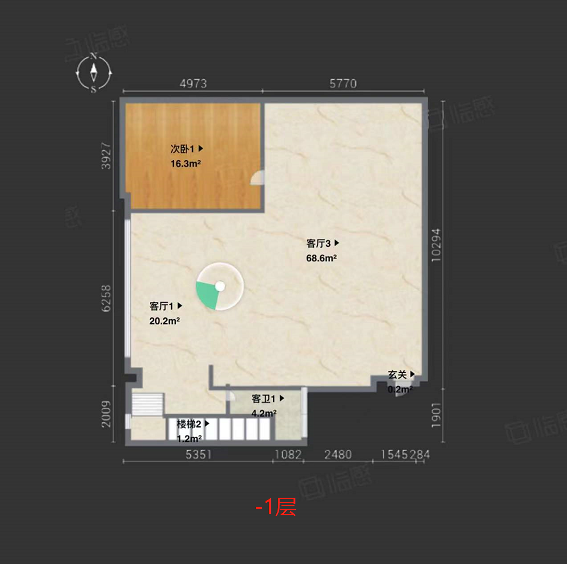 三亚小院 4室3厅3卫 530.00万 三亚小院 4室3厅3卫 530.00万客厅