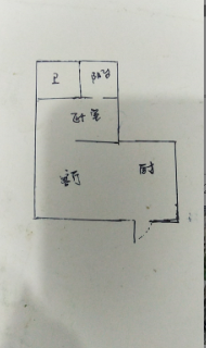 凤凰水城南岸  1室1厅1卫   165.00万客厅