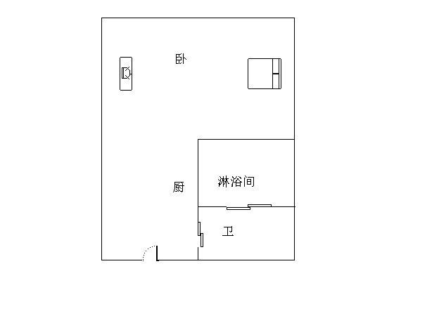 擎天半岛滨海国际公寓  1室1厅1卫   75.00万客厅