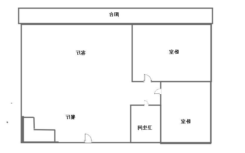 中铁悠岚湖  2室1厅1卫   190.00万客厅