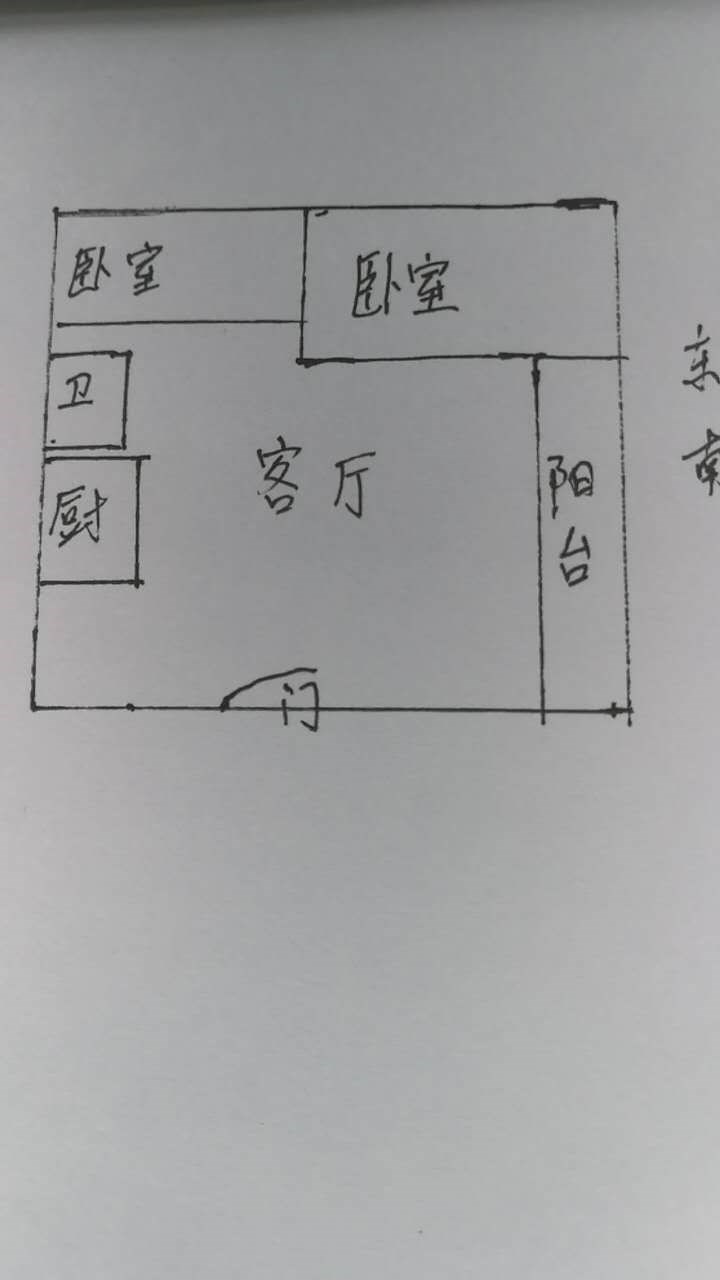 美丽新海岸  2室2厅1卫   315.00万客厅