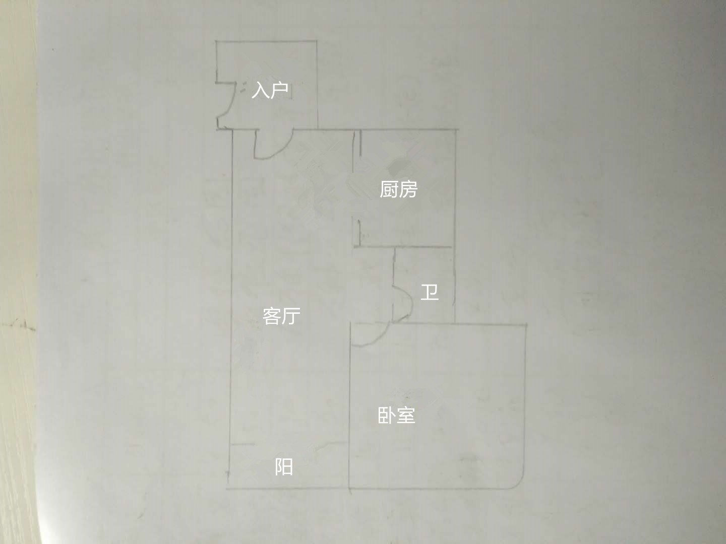 中铁子悦薹  1室1厅1卫   3000.00元/月室内图