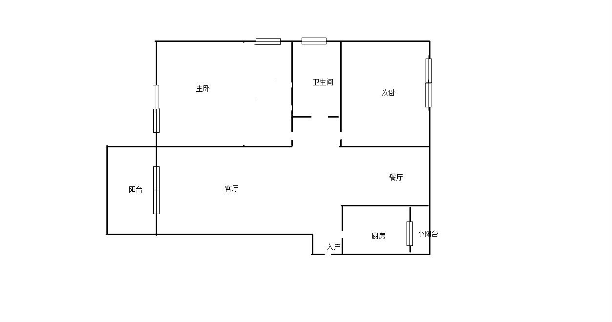 凤凰水城  2室2厅2卫   390.00万客厅