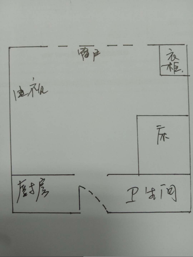 天龙大厦  1室1厅1卫   70.00万客厅