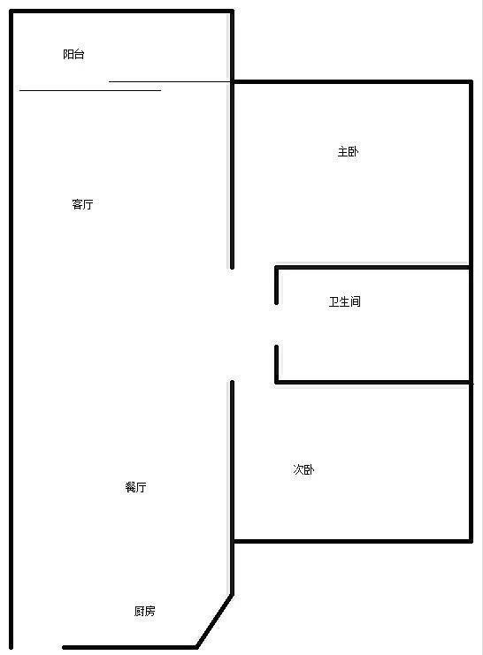 碧海蓝天  2室1厅2卫   3000.00元/月室内图