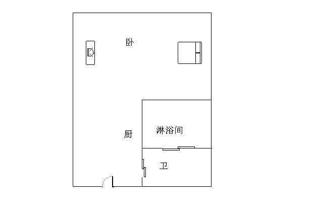 擎天半岛滨海国际公寓  1室1厅1卫   75.00万客厅