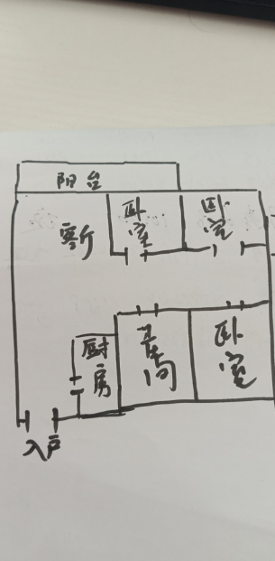 中铁子悦薹  3室2厅1卫   300.00万客厅