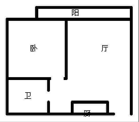 弘天水云间小区  1室1厅1卫   130.00万客厅