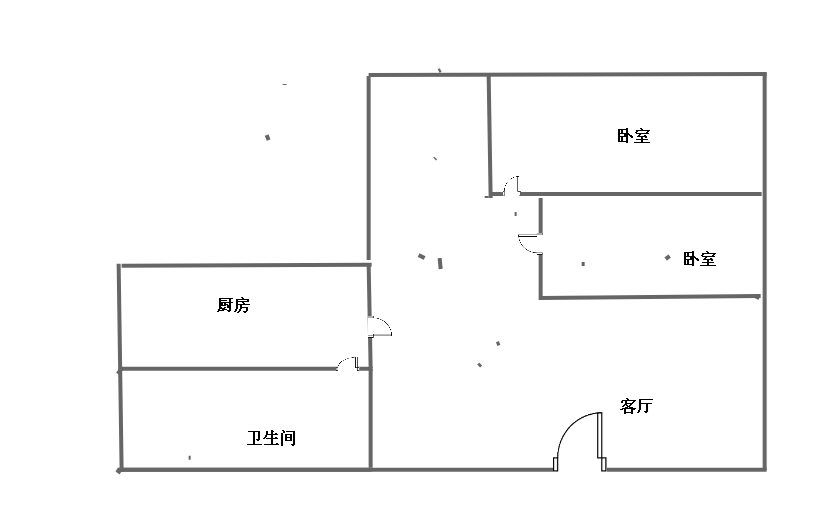 南国骏园  2室1厅1卫    195.0万客厅