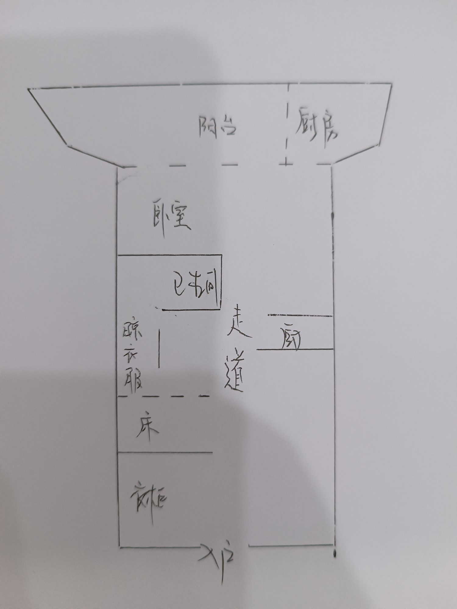 碧海蓝天  1室1厅1卫   3166.00元/月室内图