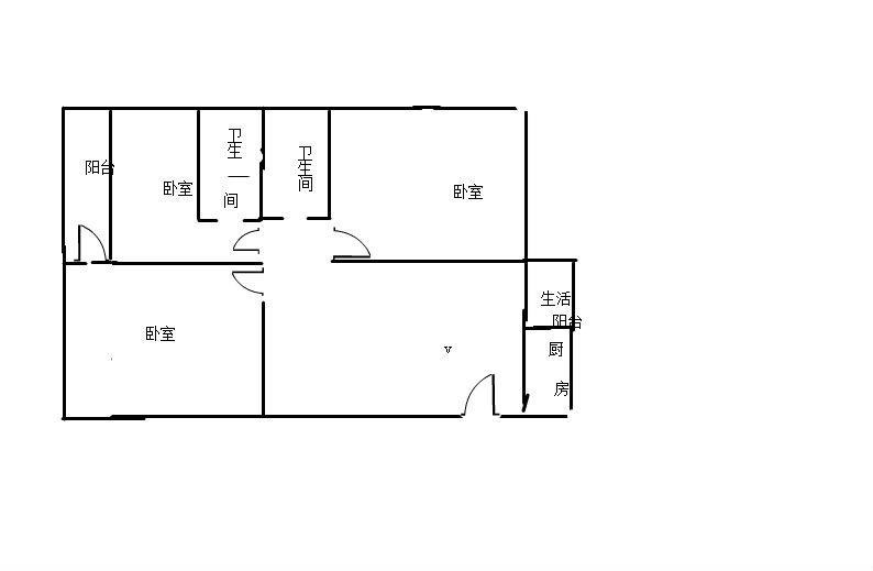 嘉宝花园  3室2厅2卫   330.00万客厅