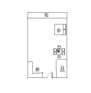 兰海花园三期  1室1厅1卫   200.00万客厅