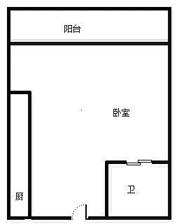 凤凰水城综合楼  1室1厅1卫   95.00万客厅