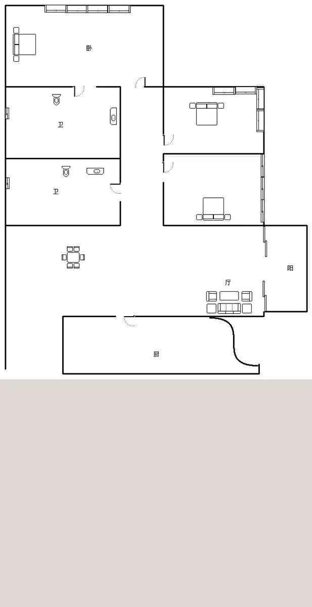 金润豪庭  1室1厅1卫   2600.00元/月室内图