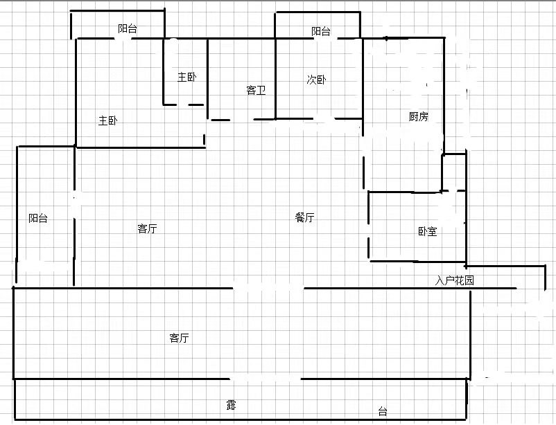 半山壹号  3室2厅2卫   1050.00万客厅