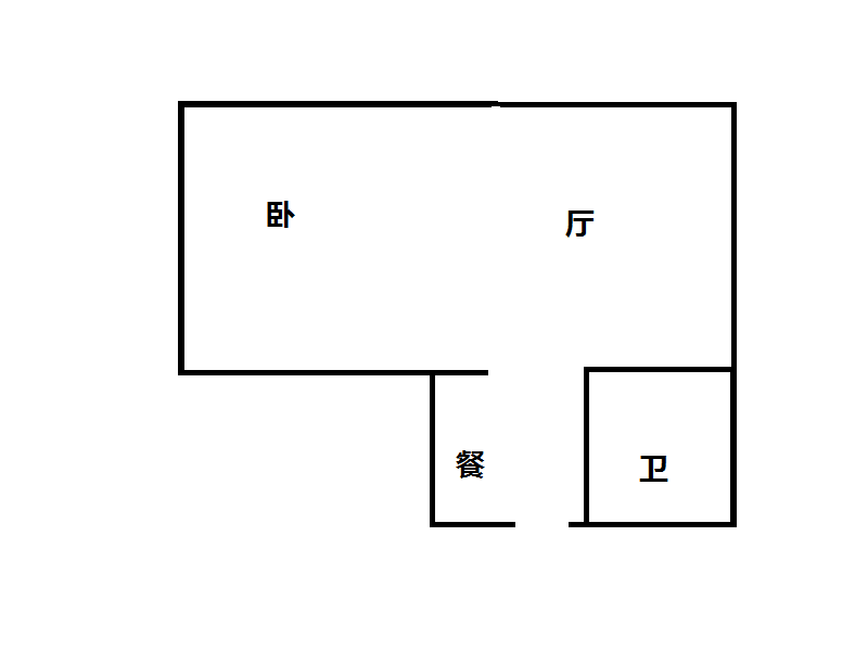 嘉宝花园  1室1厅1卫   155.00万客厅