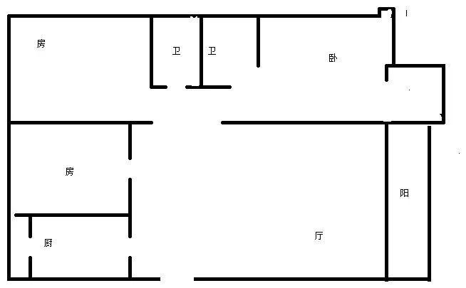 汇林水苑二期  3室2厅2卫   240.00万客厅