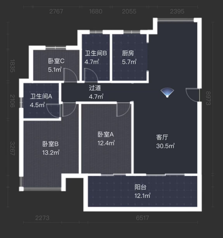 锦湘悦 3室2厅2卫 45.0万 锦湘悦 3室2厅2卫 45.0万室内图