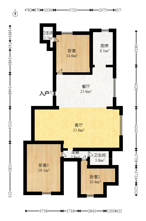 星沙国际物流园/泉星社区 1室0厅0卫 55.0万 星沙国际物流园/泉星社区 1室0厅0卫 55.0万客厅