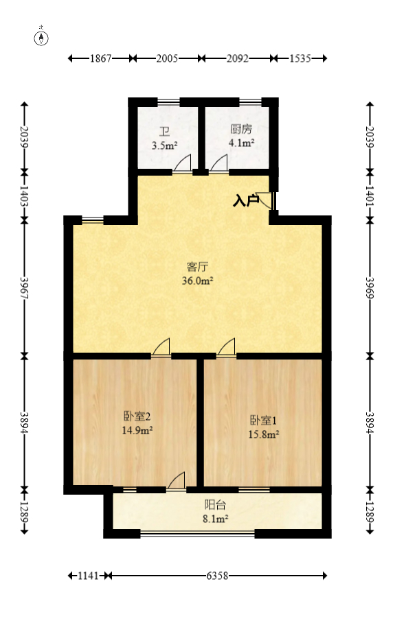 联运公司宿舍  2室2厅1卫    29.8万 联运公司宿舍  2室2厅1卫    29.8万客厅