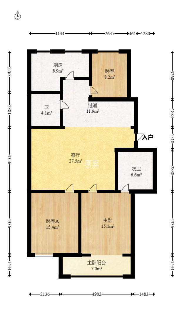 中南汽车世界  3室2厅1卫   55.00万