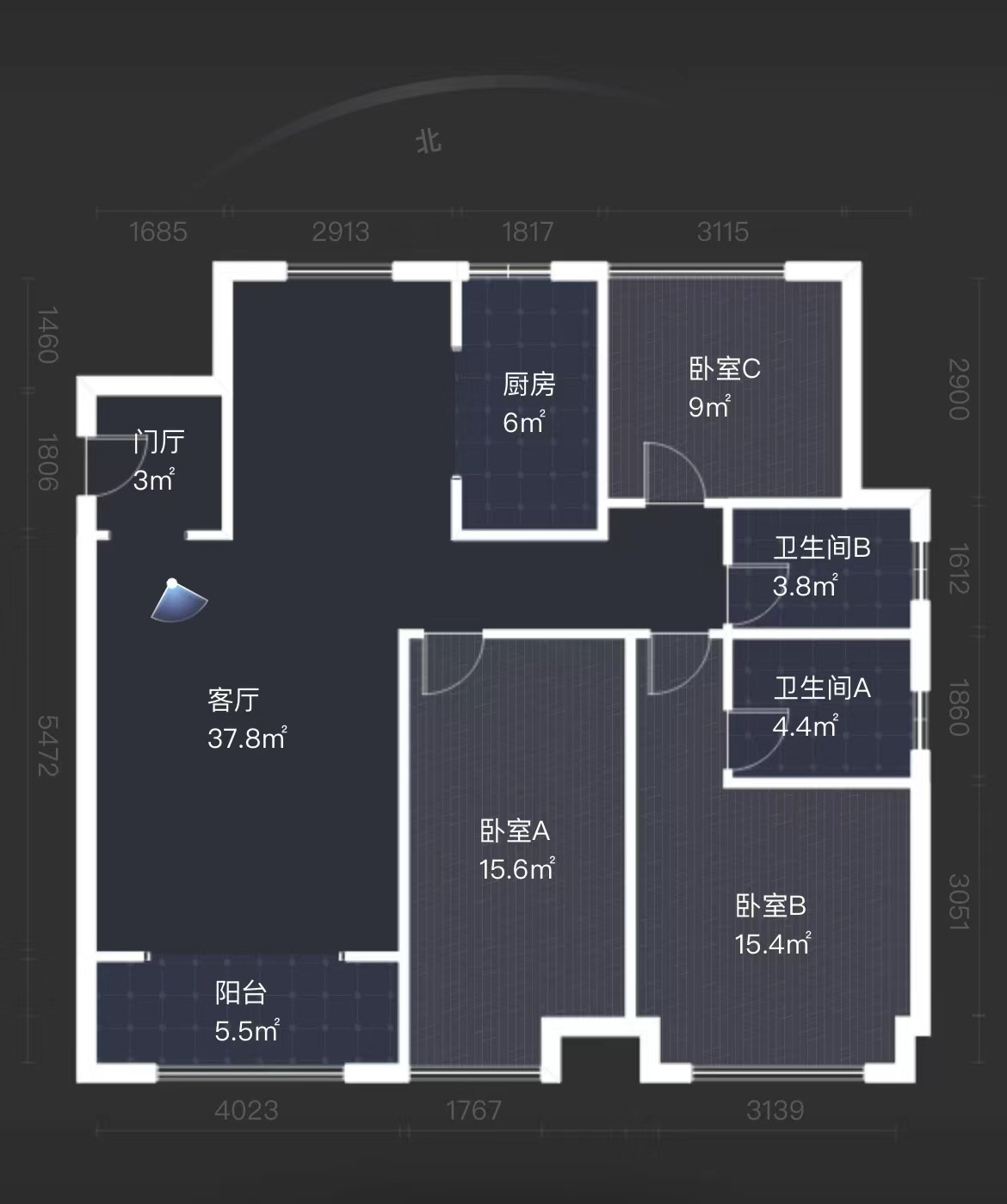 佳兆业金域天下二期 3室2厅2卫 48.0万 佳兆业金域天下二期 3室2厅2卫 48.0万客厅