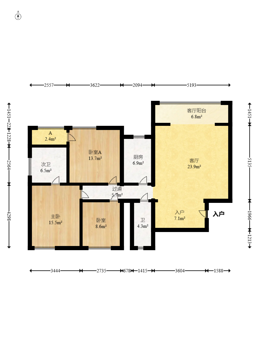 楚天世纪城西苑 3室2厅2卫 69.0万 楚天世纪城西苑 3室2厅2卫 69.0万客厅