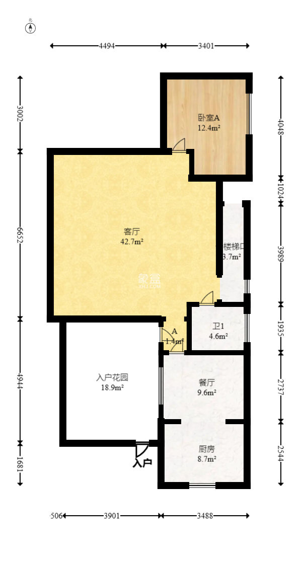 麓山戀迪亞溪谷  5室4廳3衛(wèi)   300.00萬