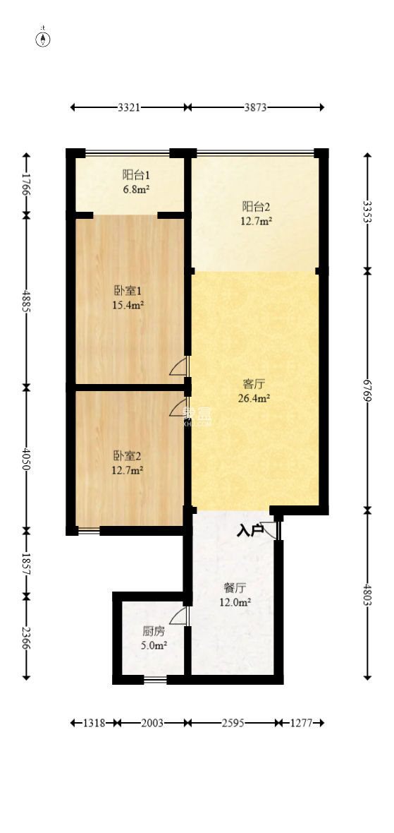 安泰新村  2室2厅1卫   55.00万