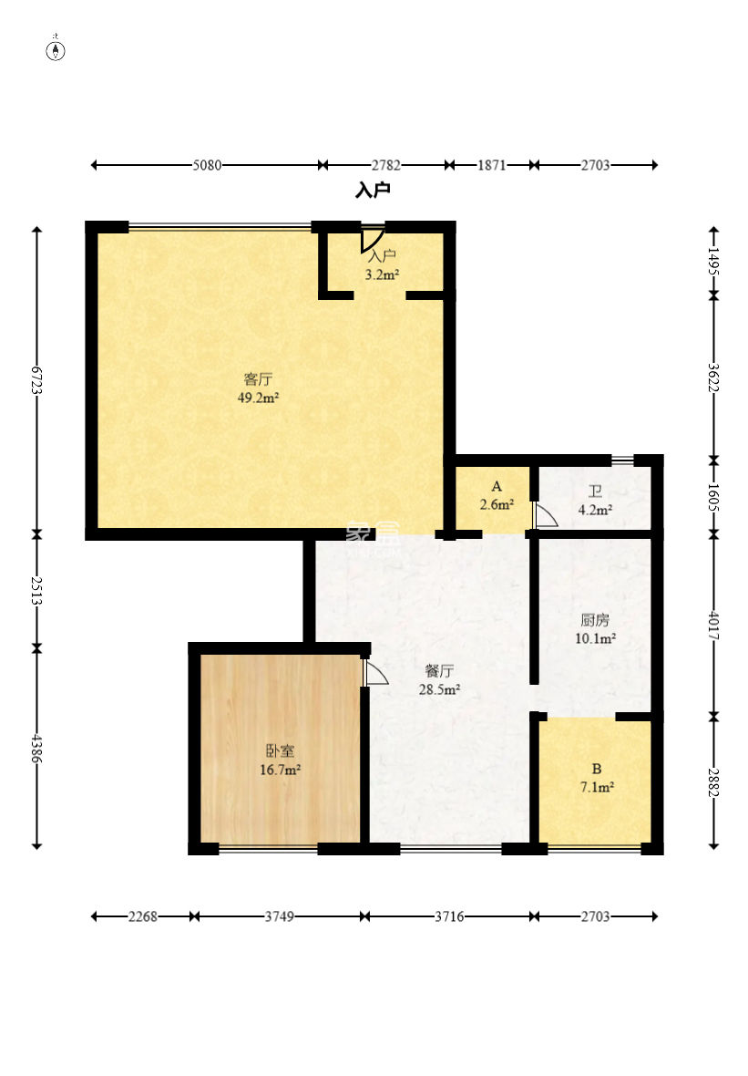 湘龍家園  6室3廳4衛(wèi)   418.00萬