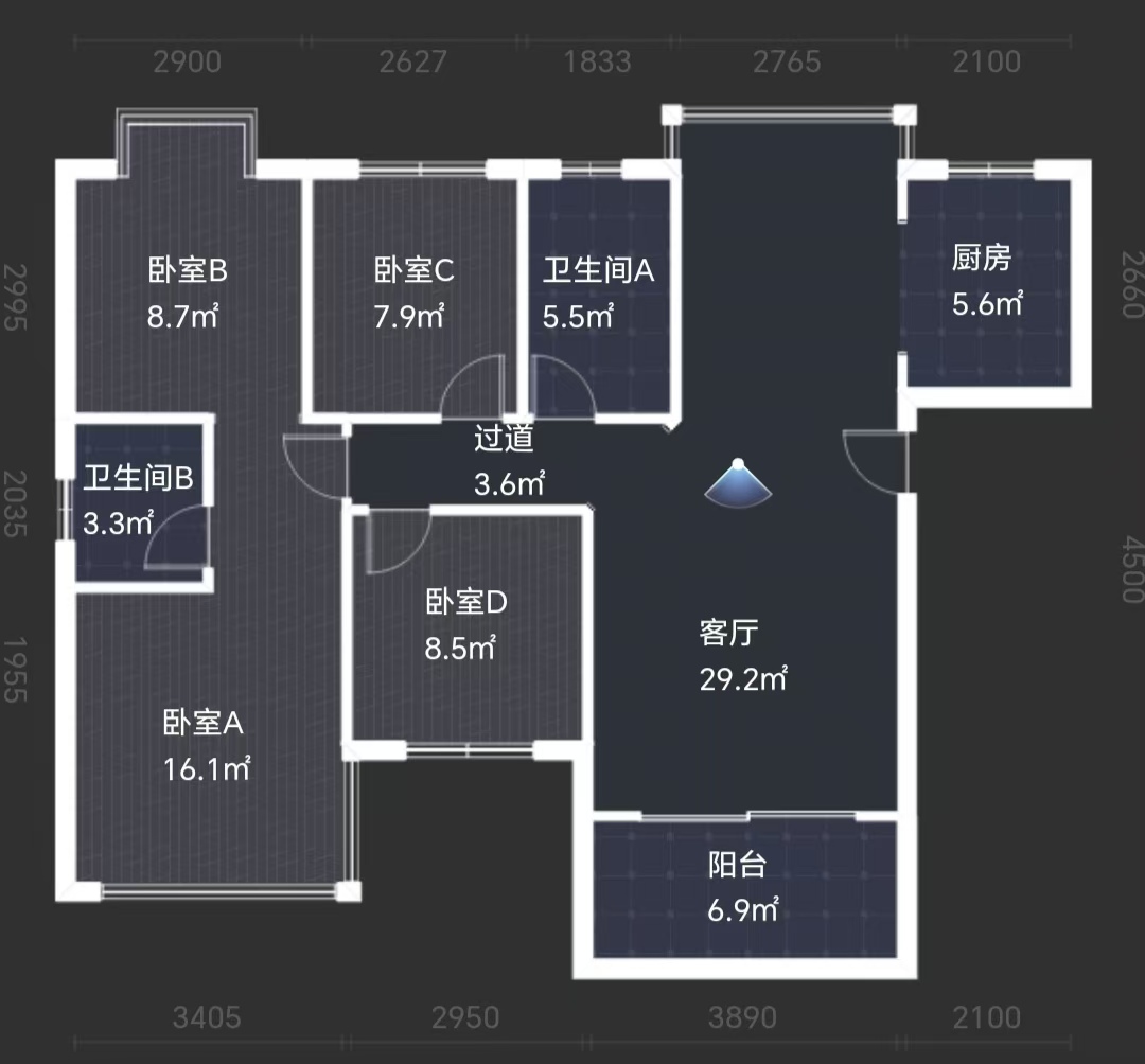 春藤小镇  4室2厅2卫   102.00万