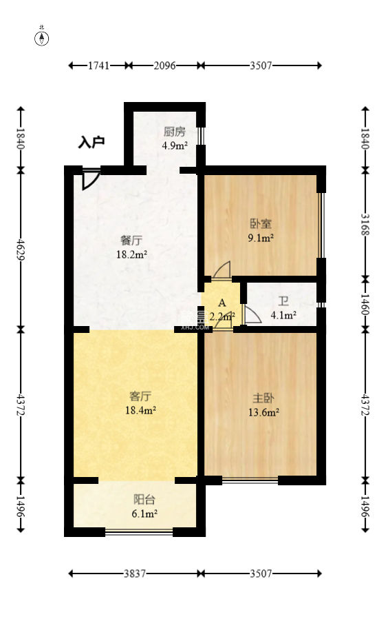星城春晓  2室2厅1卫   63.80万