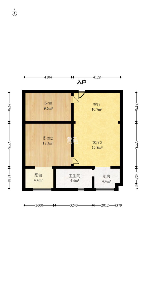 創(chuàng)業(yè)樂園  2室2廳1衛(wèi)   36.00萬