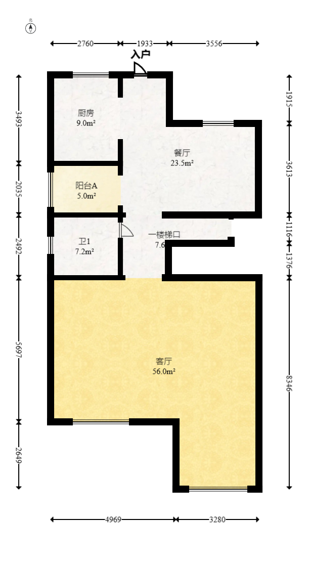 汀湘十里  5室2厅3卫    487.97万室内图1