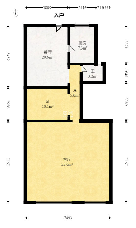 龙湾国际别墅  5室2厅3卫   320.00万